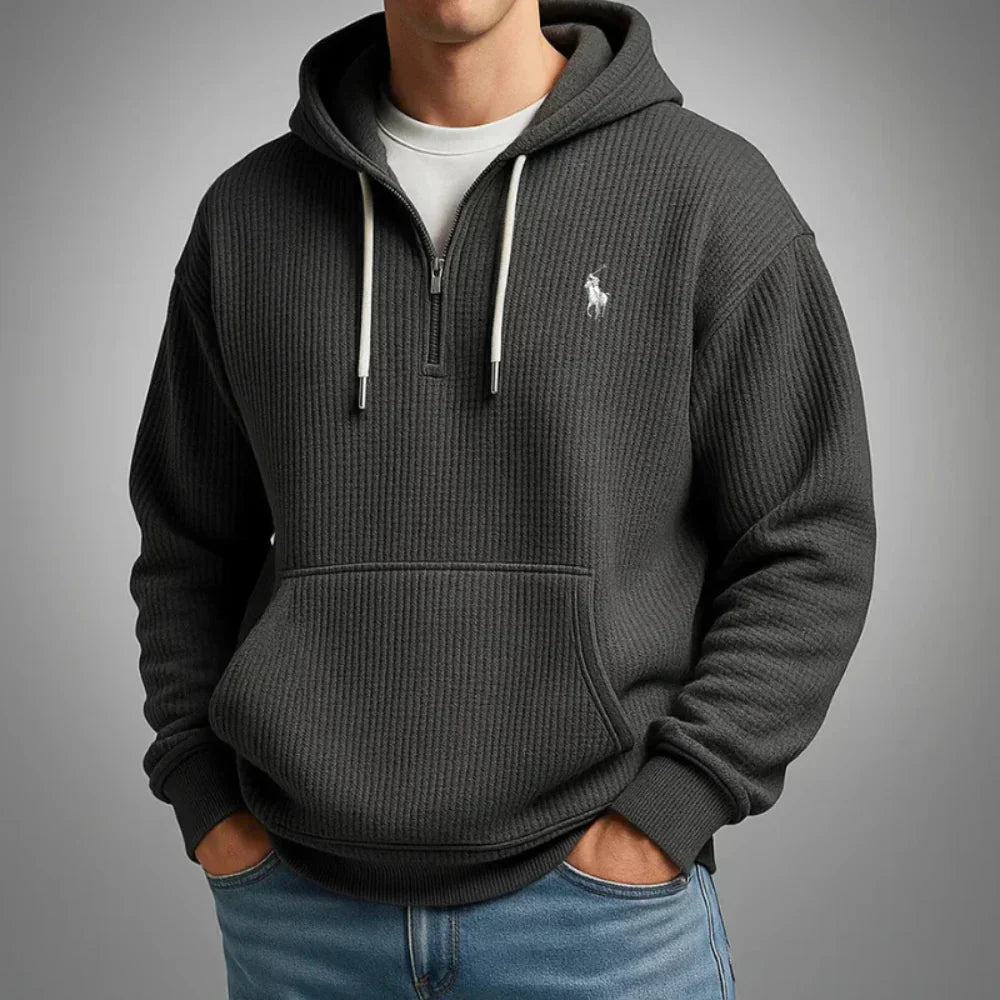 Waffley Textured Premium Hoodie