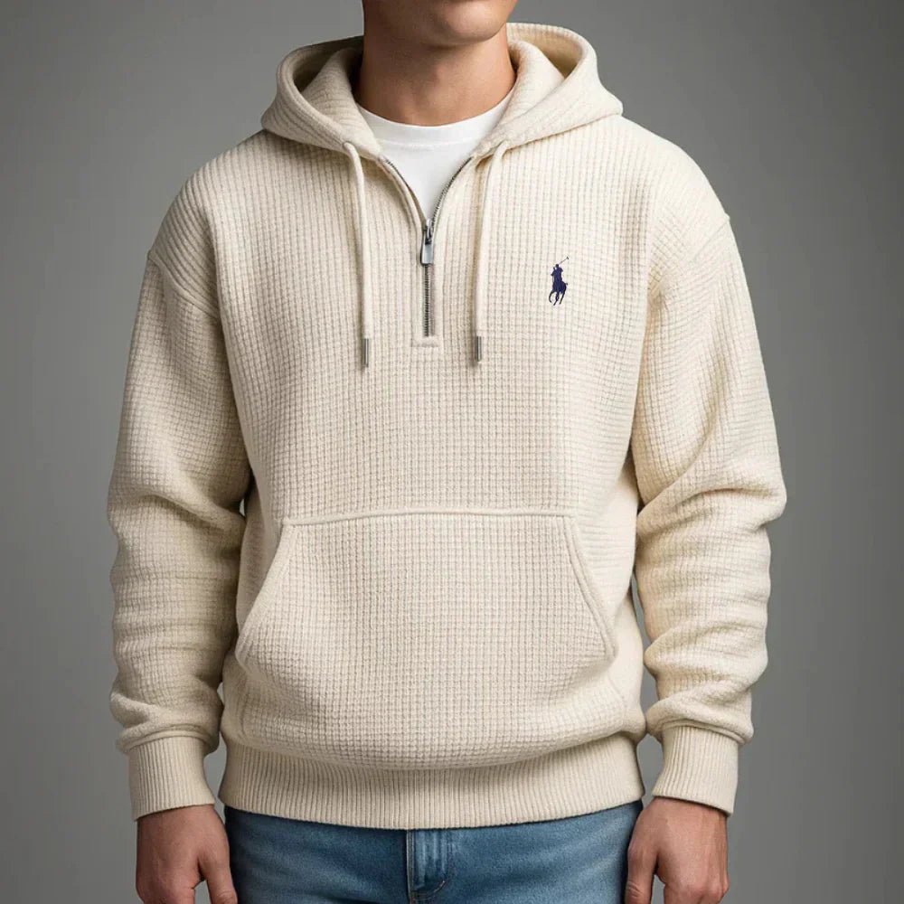 Waffley Textured Premium Hoodie