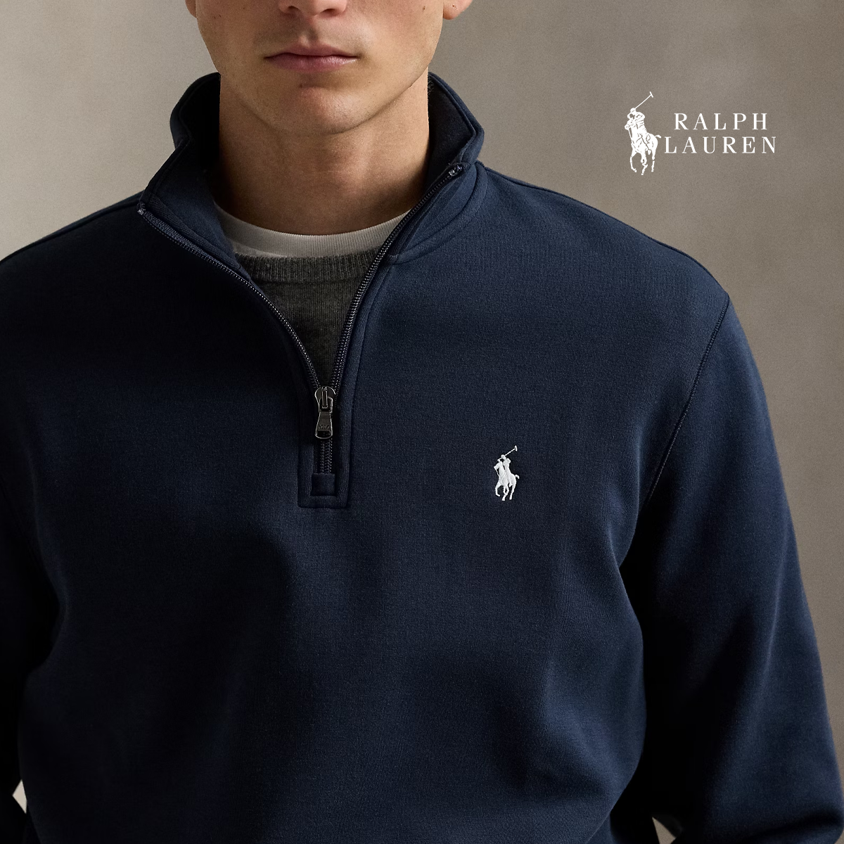 Half-Zip Sweater
